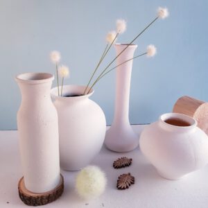 terracotta look mit kreidefarbe und backpulver